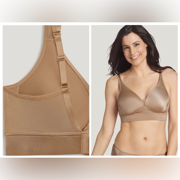 Jockey forever Fit-V neck molded cup bras SZ XXL - Picture 2 of 8